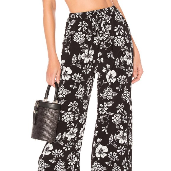 Majorelle Yasmin Pant in Black Woodland - Picture 1 of 2